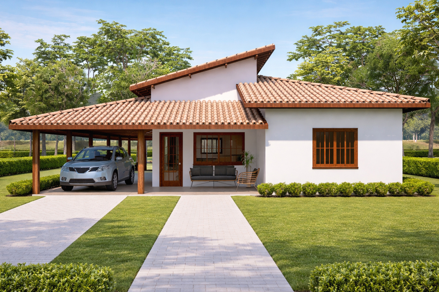 P5i – Casa de Campo com 3 Quartos (Invertido)