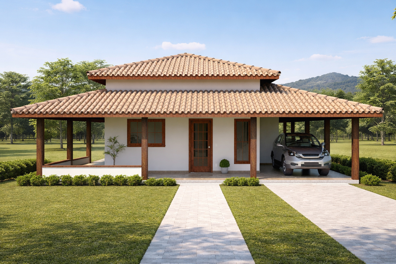 P6i – Casa de Campo com 2 Quartos (Invertido)