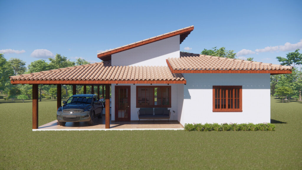 planta casa de campo