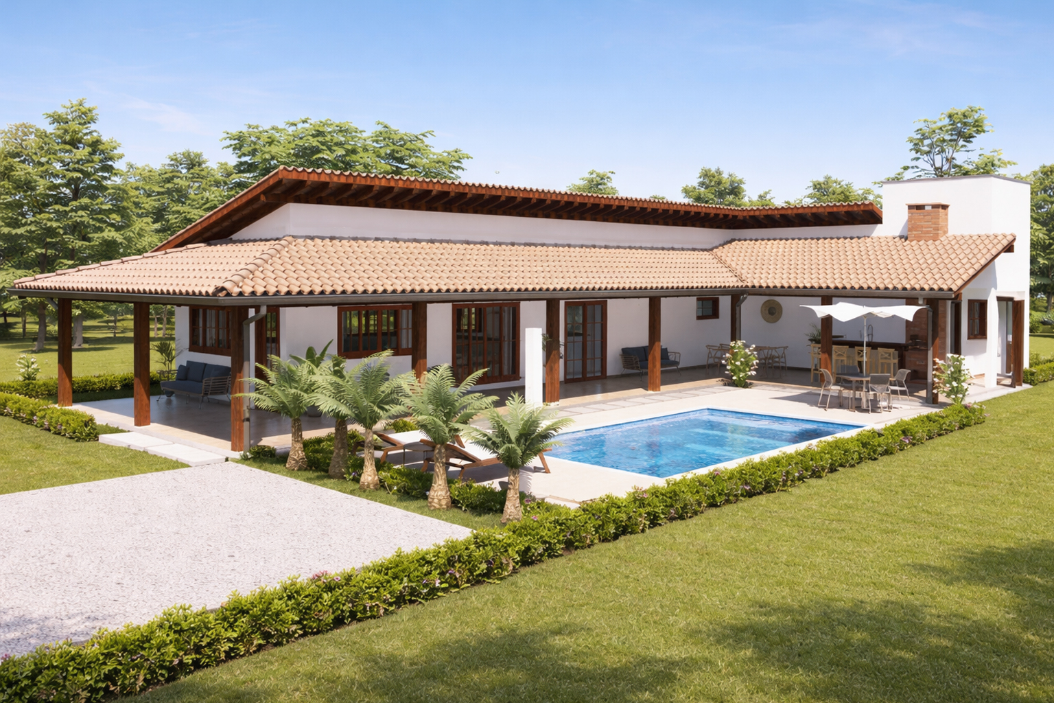 P17 – Casa de Campo em L