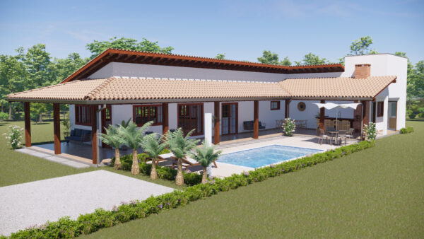 P17 - Casa de Campo em L