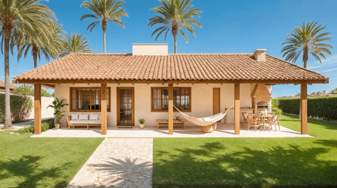 casa de praia pequena