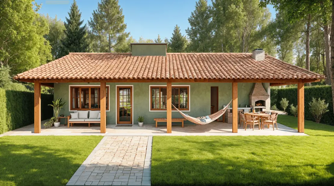 casa de roça pequena