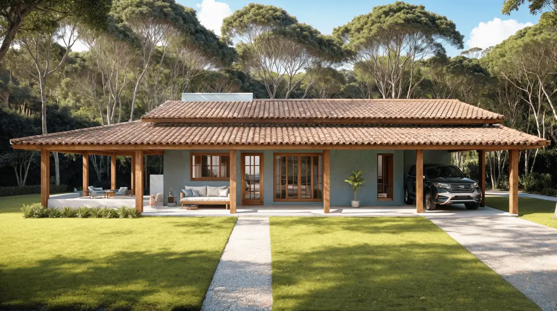 modelo de casa de chácara