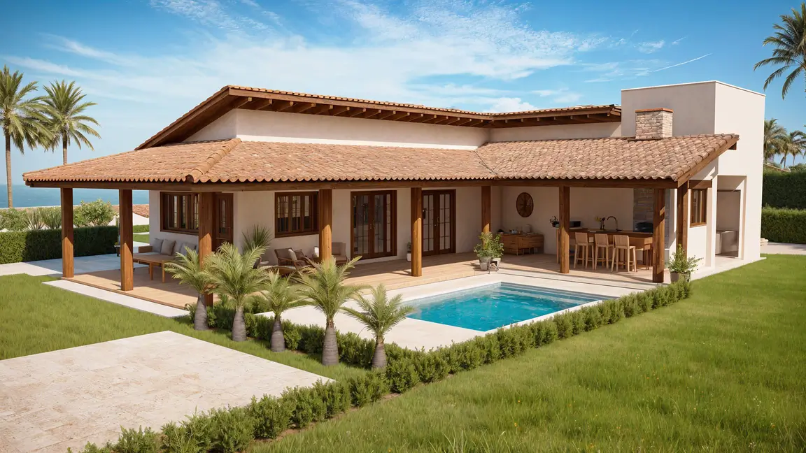 casa em L