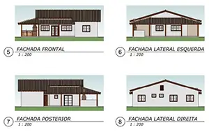 Elevação de Fachadas