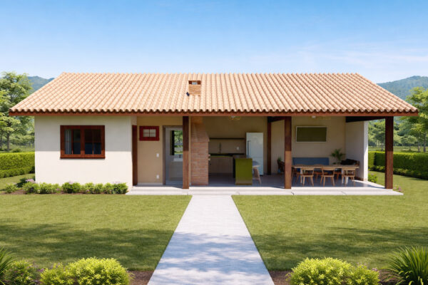 Edícula com 1 Quarto